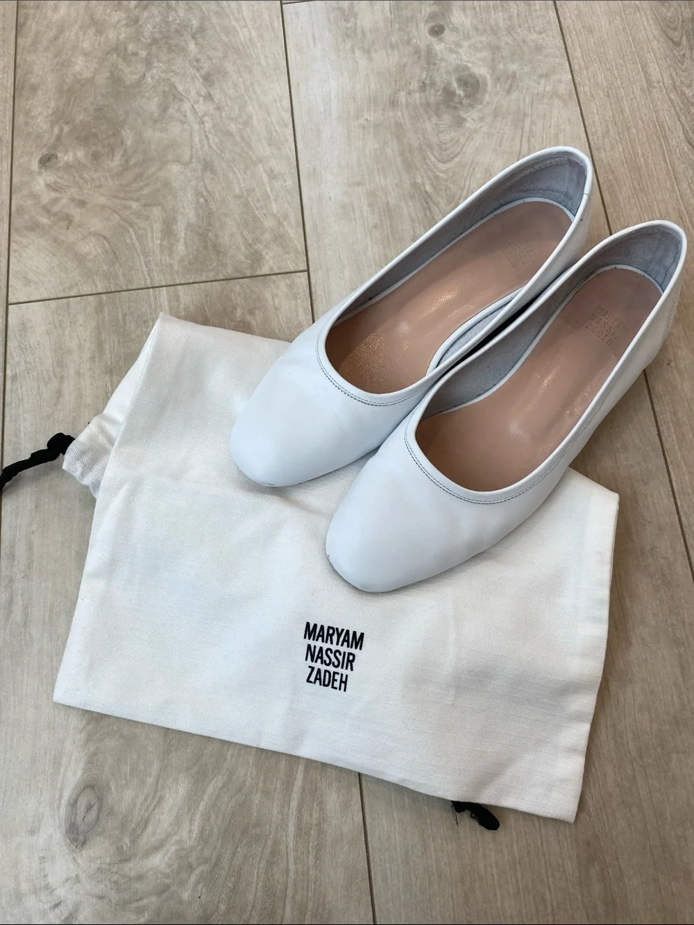 Maryam Nassir Zadeh MNZ Serafina white 37.5